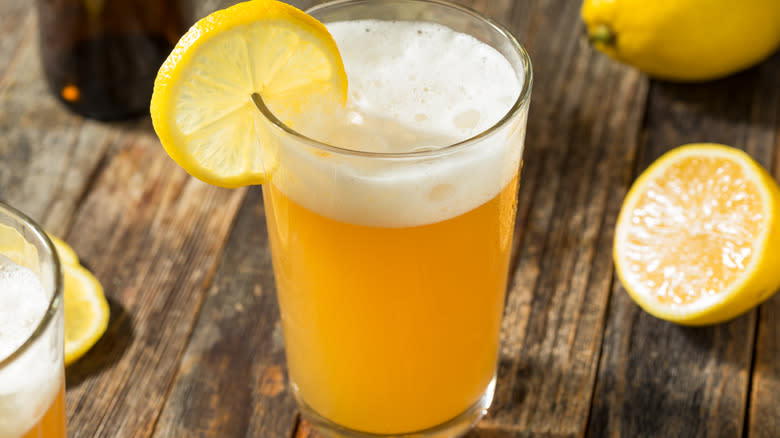 lemon beer shandy