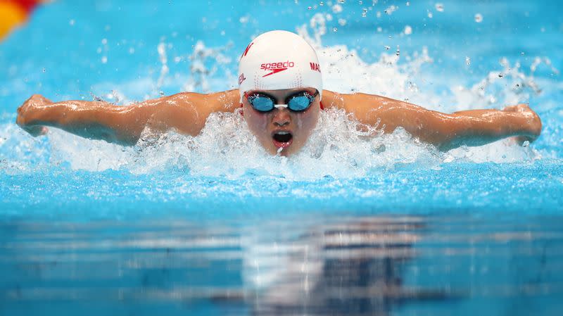 Swimming - Women's 100m Butterfly - Heats