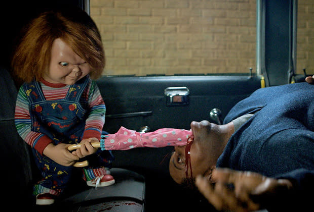 BEST DEATH SCENE: Kenan Thompson’s death by umbrella, Chucky