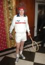 <p>When you're as good as John at tennis — or anything, really — you can go as yourself for Halloween. John McEnroe arrived at Bette Midler's 2005 bash in NYC as a younger version of himself. </p>