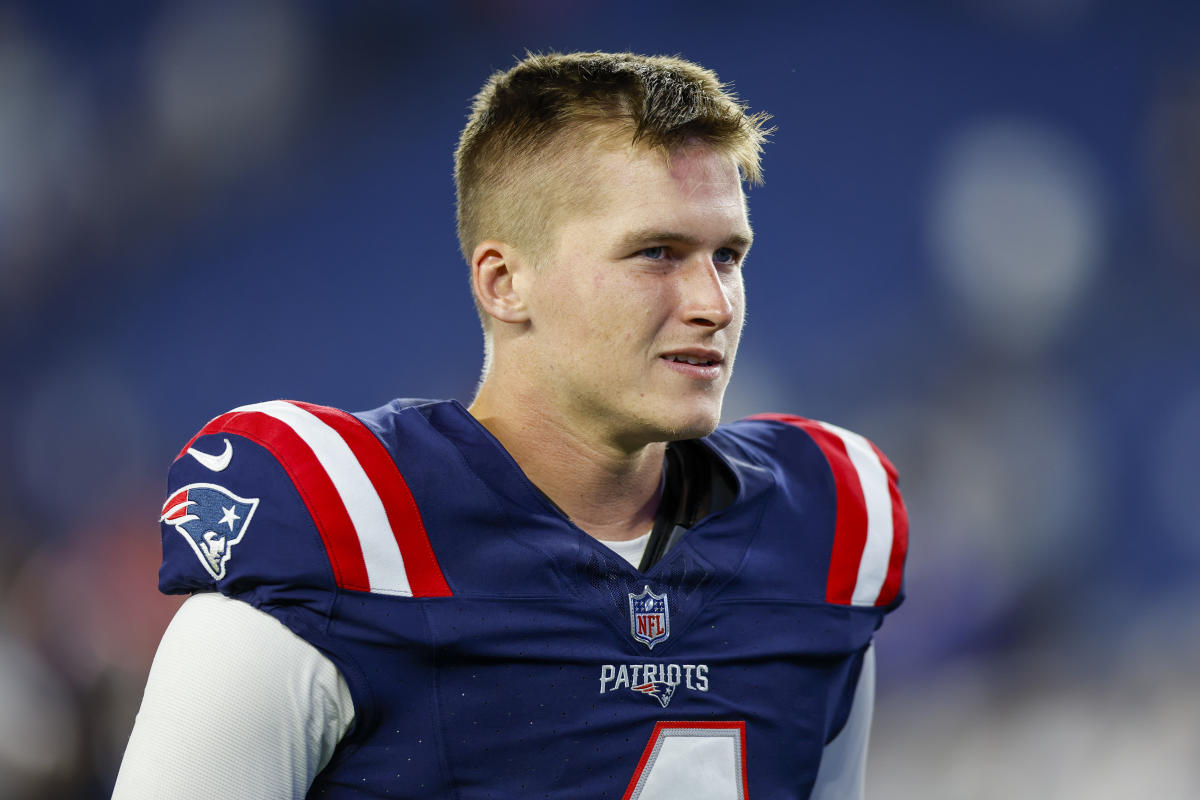 Patriots re-sign QB Bailey Zappe to the 53-man roster, release