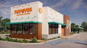 An artist's rendering of what the new Popeyes location on Commercial Drive in New Hartford will look like.