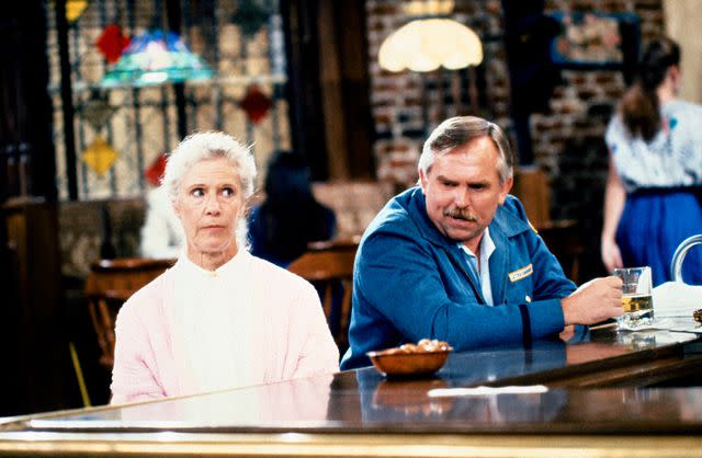 <p>Kim Gottlieb-Walker/NBCU Photo Bank/NBCUniversal via Getty</p> Frances Sternhagen on 'Cheers'