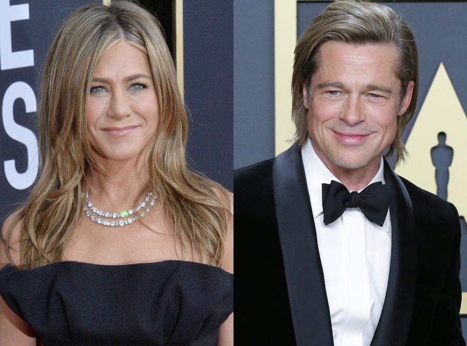 Jennifer Aniston, Brad Pitt