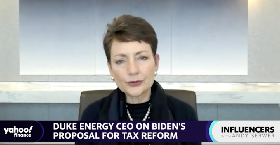 Lynn Good, Chair, President, and CEO of Duke Energy, speaks with Yahoo Finance Editor-in-Chief Andy Serwer on an episode of 