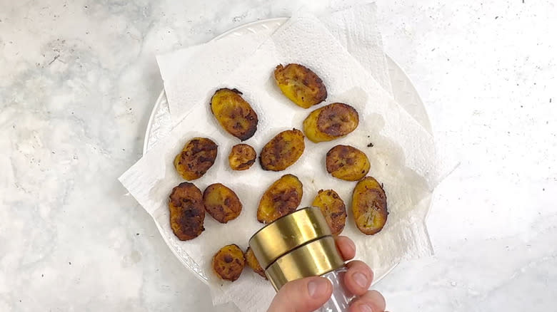 seasoning fried plantain