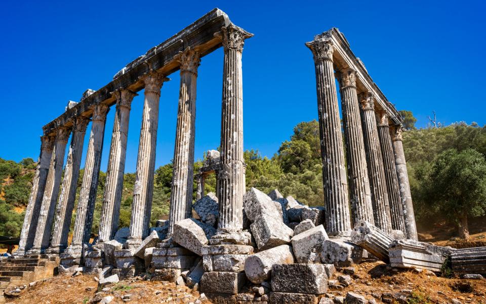 The Temple of Zeus at Euromos - Getty