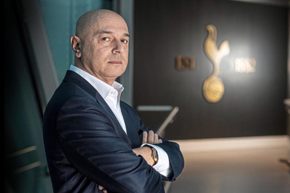 Tottenham chairman Daniel Levy Photo: Daniel Hambury/@stellapicsltd