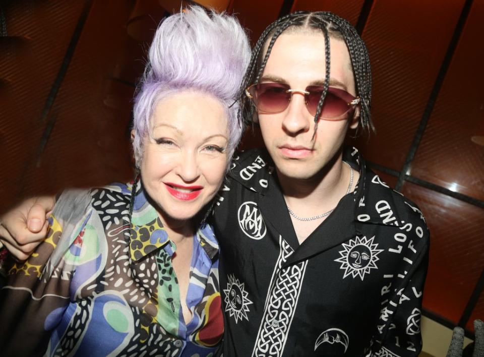 The only son of music icon Cyndi Lauper and “Law & Order” actor David Thornton, the rapper was busted on a gun possession charge in February. Bruce Glikas/Getty Images