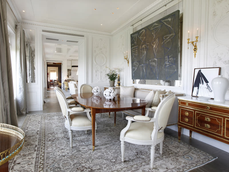 $50 million two-bedroom apartment at Central Park Ritz-Carlton dining area