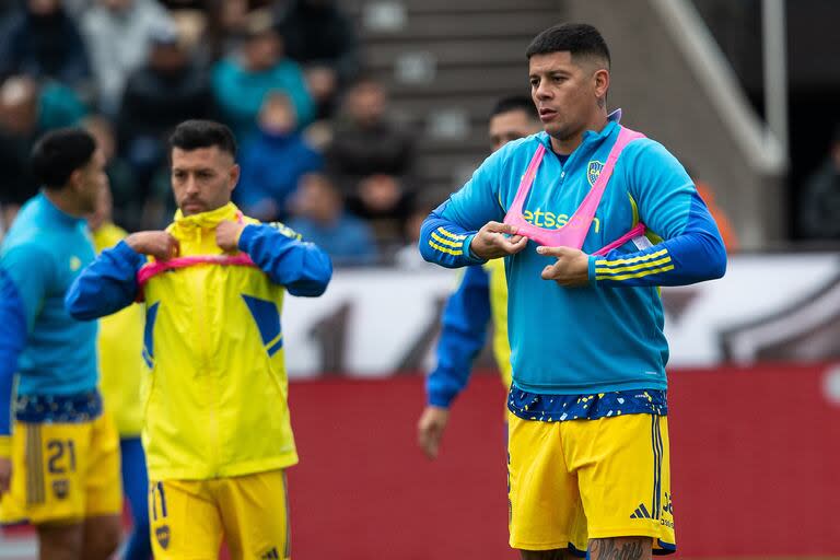 Marcos Rojo asumió la responsabilidad en la derrota de Boca frente a Platense en Vicente López