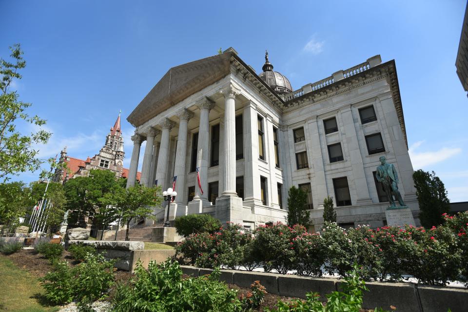 Passaic County courthouse on Hamilton Street in Paterson.