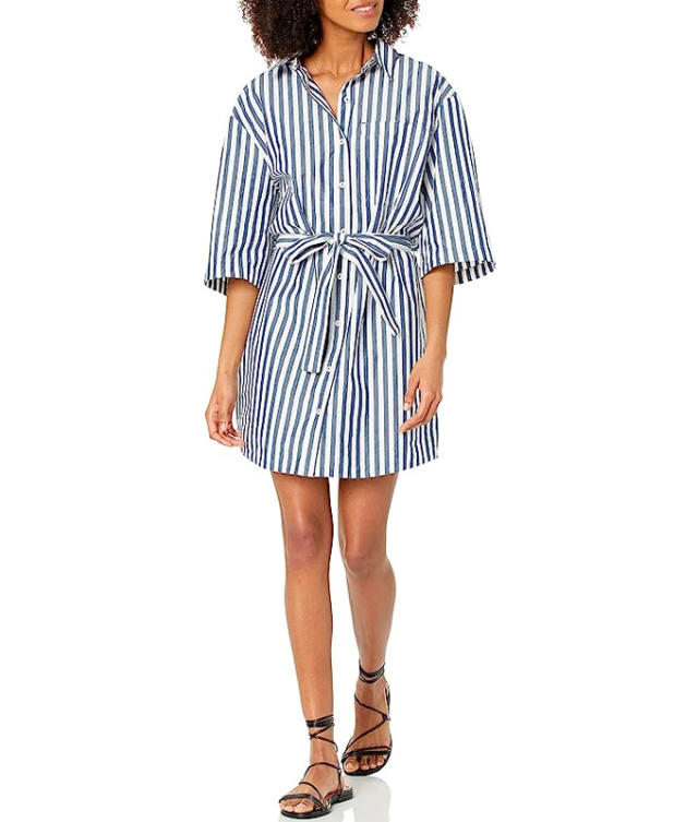 Belted Calfskin Tent Dress - Women - Ready-to-Wear