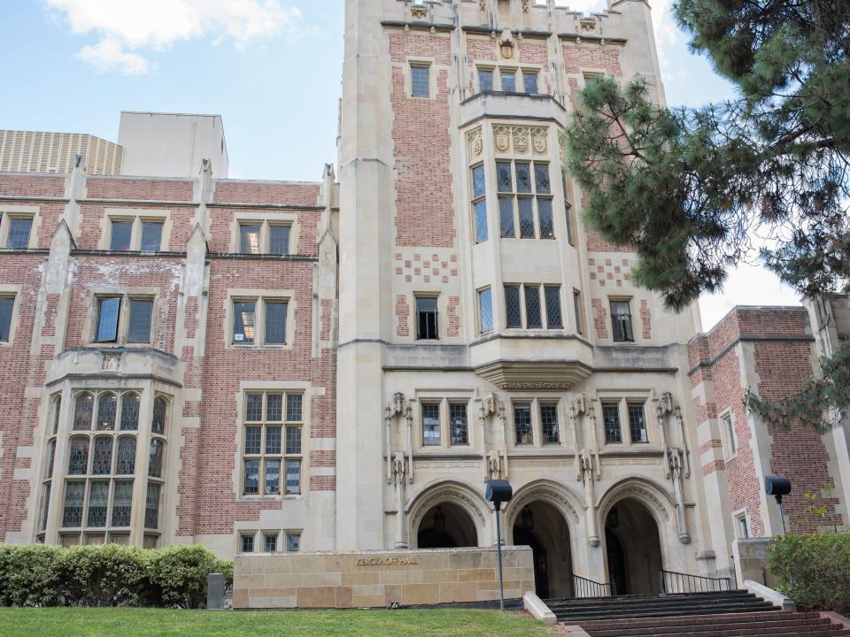 Kerckhoff Hall at University of California, Los Angeles.