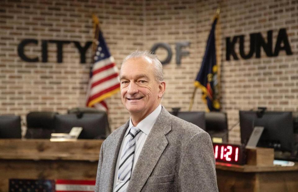 Kuna Mayor Joe Stear has seen significant growth in his city which is a bedroom community of Boise.