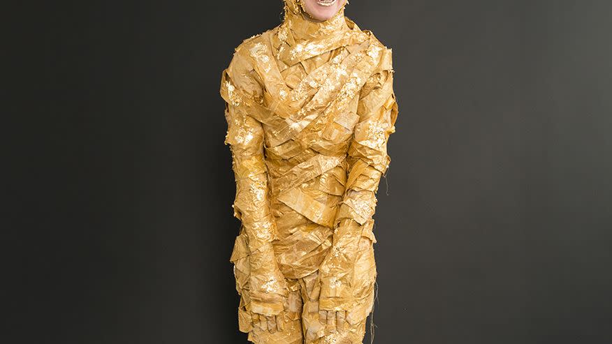 teen halloween costumes gilded mummy