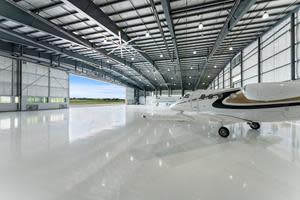 the FBO CYLS hangar space