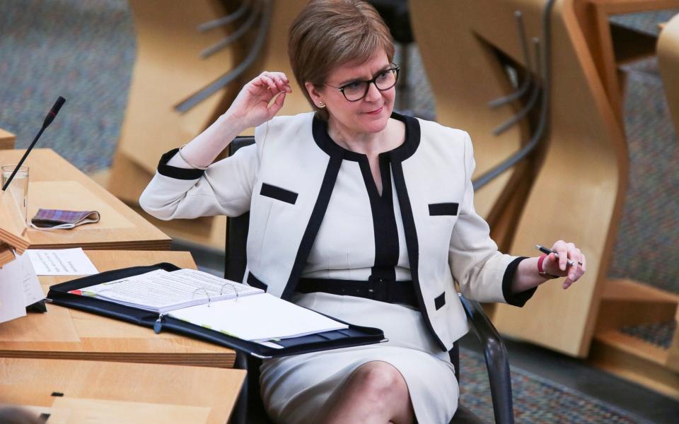 Nicola Sturgeon is under pressure to unveil a lockdown exit plan - Reuters