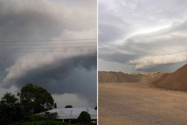 The storm sparked hundreds of asthma attacks in the area. Photo: Twitter.
