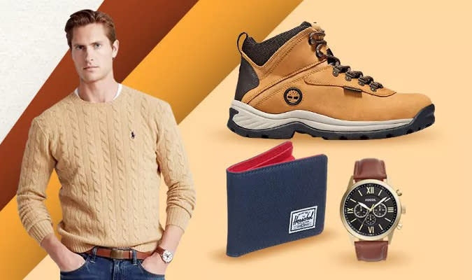 Up to 60% off men’s essentials on Lazada Singapore. (Photo: Lazada SG)