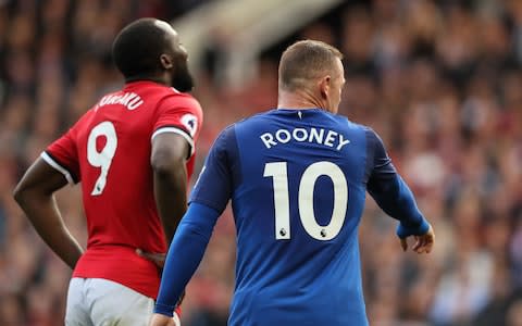 Lukaku and Rooney switched sides in the summer - Credit: Matthew Ashton - AMA/Getty Images