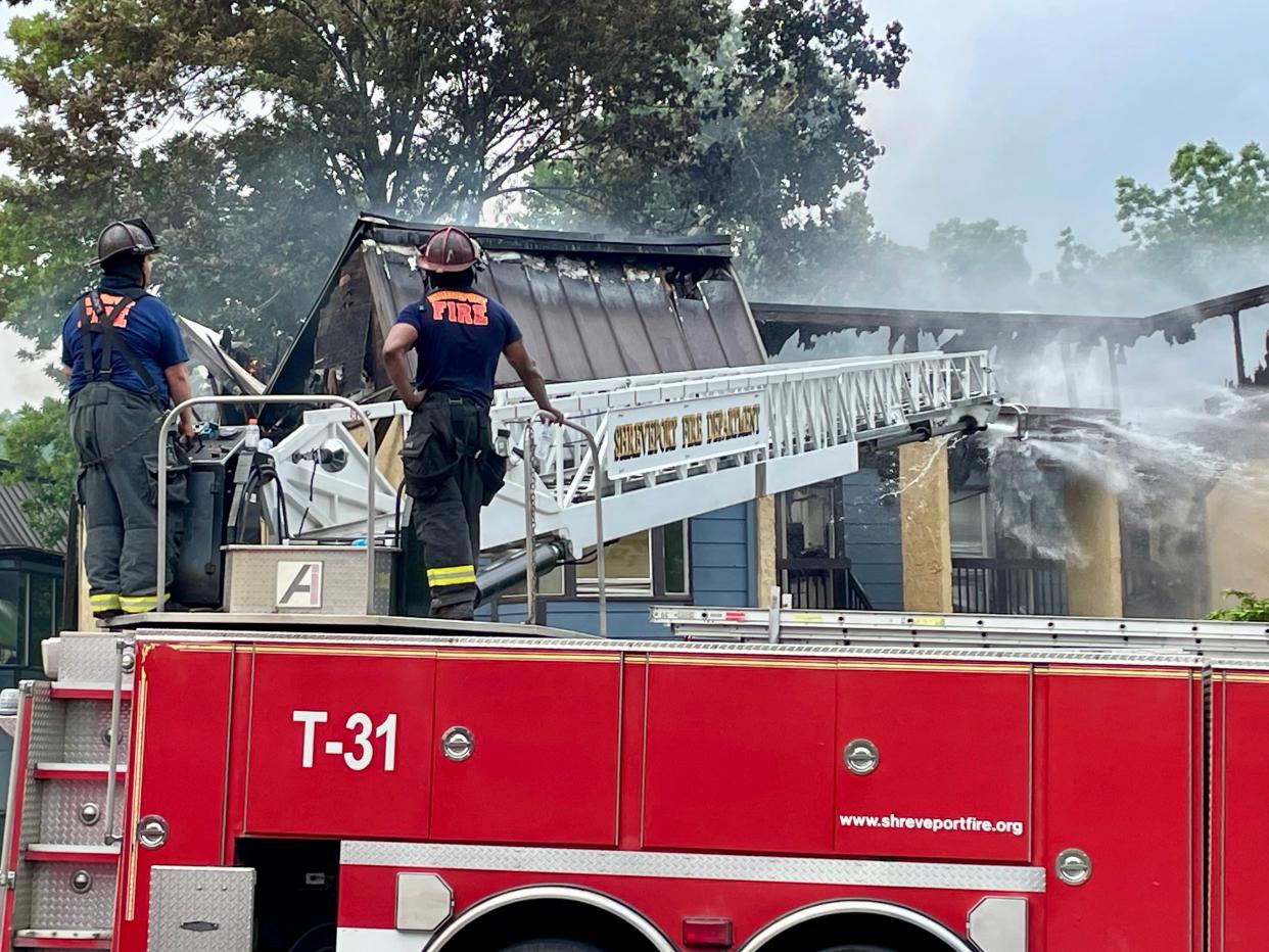 Shreveport Fire Department was dispatched to Jolie Apartments Sunday afternoon on reports of a fire, May 26, 2024.