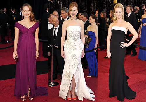 The 83rd Academy Awards showcased some fabulous dresses... and some not so wonderful.