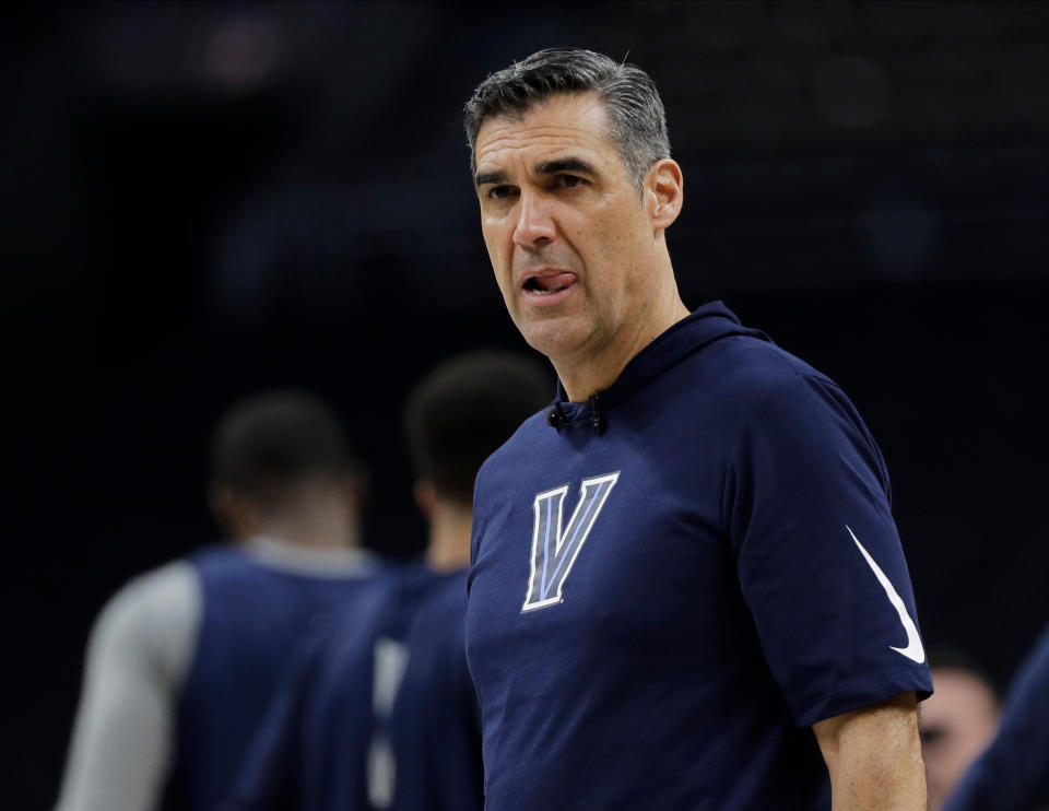 With a brand-new title banner hanging from the rafters, Villanova’s Jay Wright has time for a transition phase. (AP)