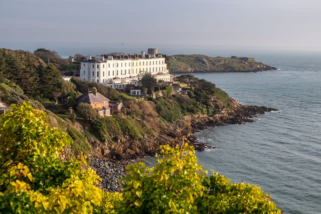 <p>Getty</p> An image of the coast taken from Vico Road in Dalkey, Ireland