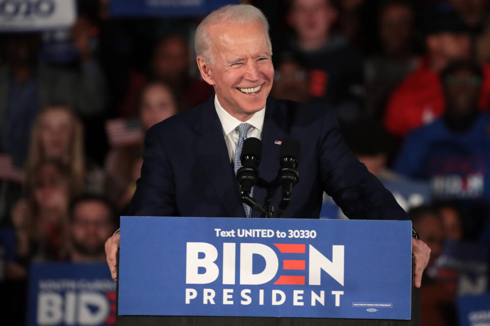 Presidential candidate Joe Biden in 2020. 
