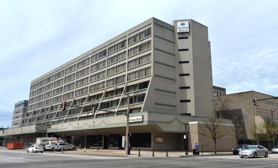 The Avalon Hotel in downtown Erie is shown in this 2017 file photo.