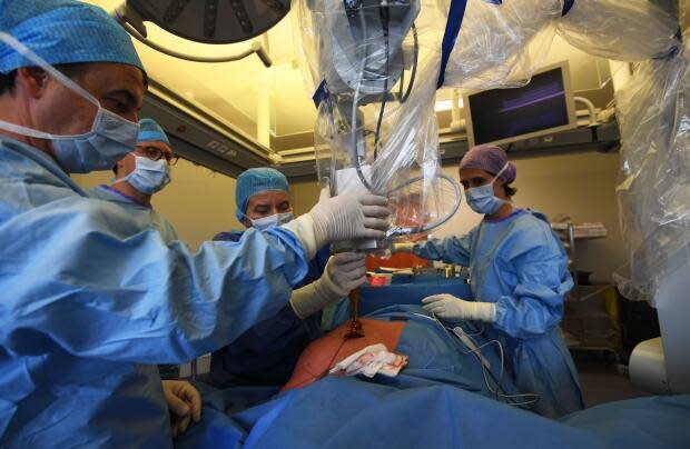 Prince Edward Island is trying to recruit more general surgeons to come to the province, in part to relieve the crunch at the Prince County Hospital in Summerside.   (Anne-Christine Poujoulat/AFP via Getty Images - image credit)