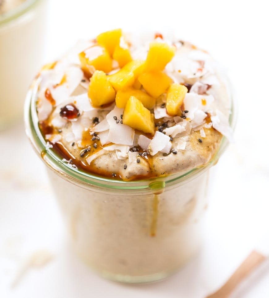 Overnight Mango Buckwheat Porridge from Simply Quinoa