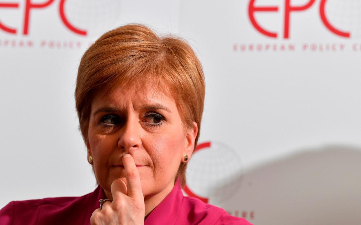 Nicola Sturgeon strongly opposes Brexit - JOHN THYS/AFP