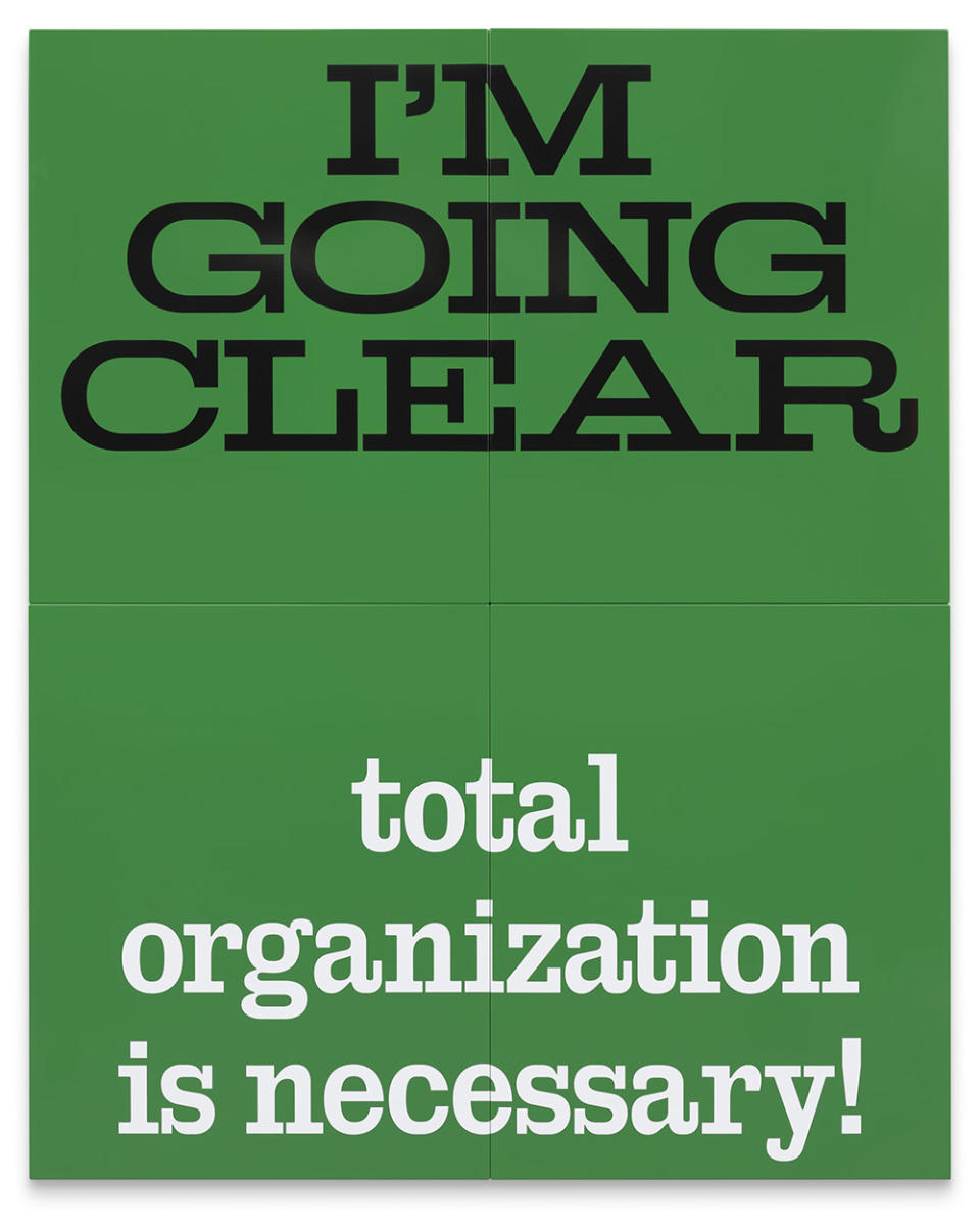 i'm going clear / total organization is necessary!, 2024