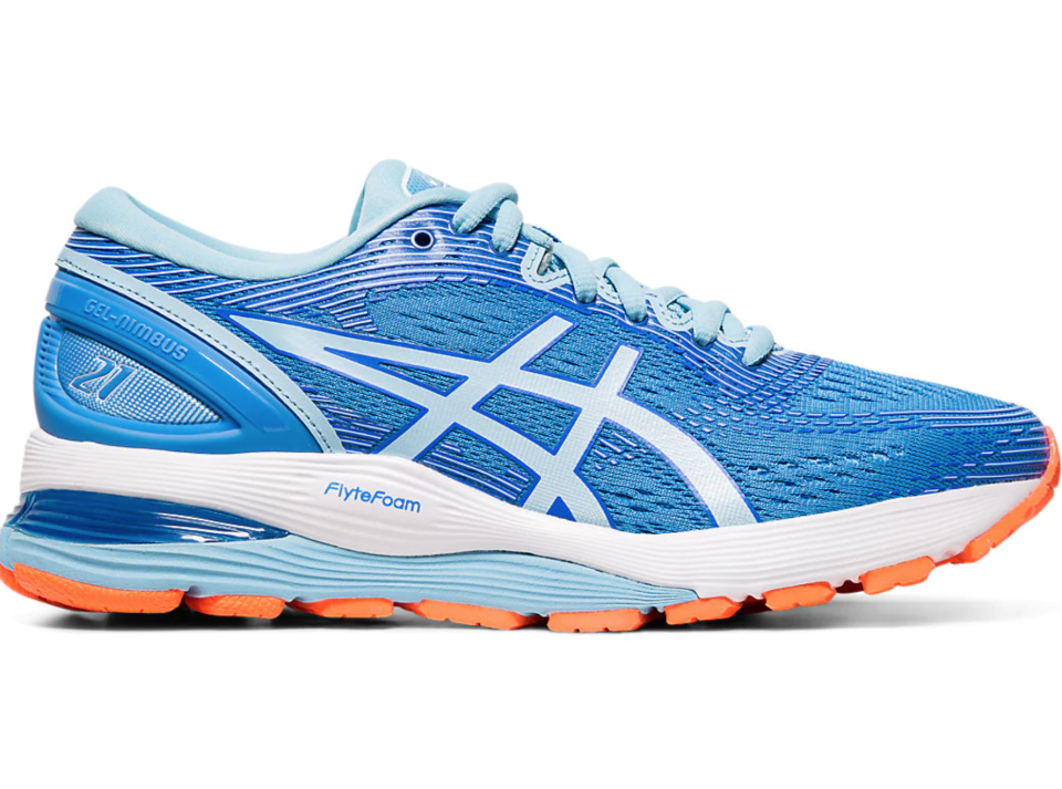 Asics Gel-Nimbus 21. Image via Asics.