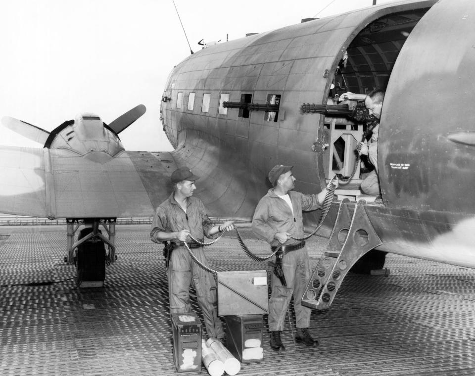 Air Force Douglas AC-47 Dragon gunship