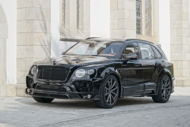 Mansory refinement program for the Bentley Bentayga