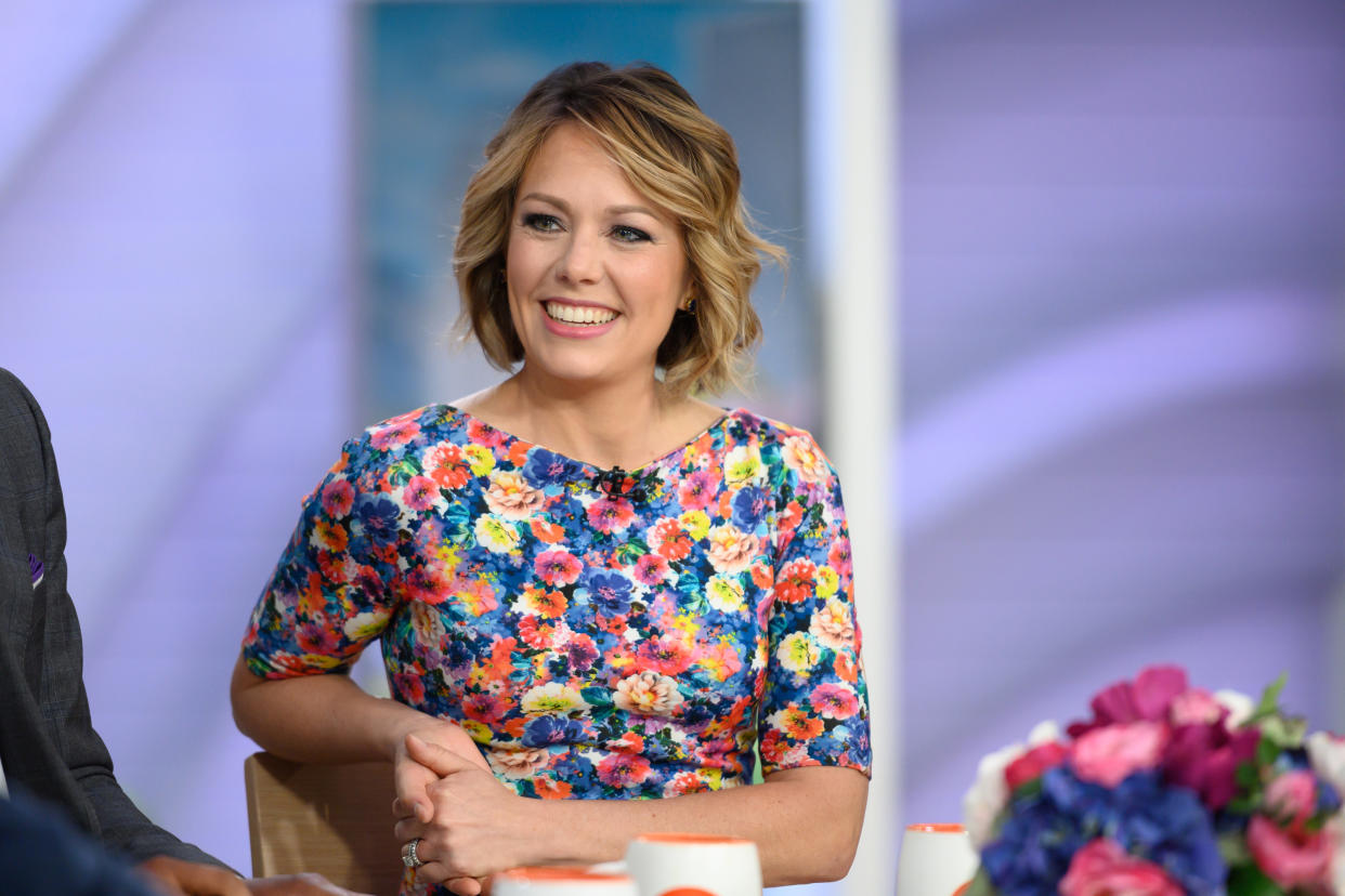 TODAY -- Pictured: Dylan Dreyer on Monday, April 29, 2019 -- (Photo by: Nathan Congleton/NBCU Photo Bank/NBCUniversal via Getty Images via Getty Images)