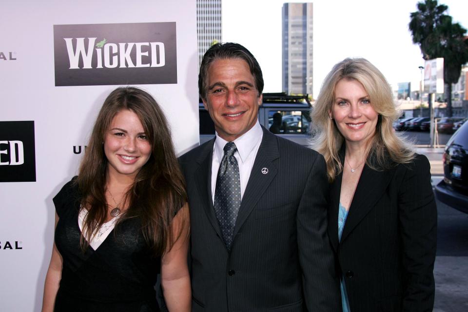 <span><span>Tony Danza, Wife Tracy and Daughter, 2005</span><span>Jim Smeal/BEI/Shutterstock</span></span>