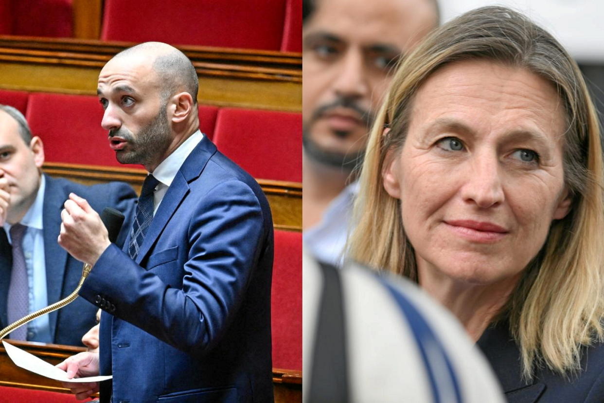 Benjamin Haddad et Astrid Panosyan-Bouvet , députés sortants, sont au second tour de leur circonscription.  - Credit:Tomas Stevens/ABACAPRESS/Jacques Witt/SIPA