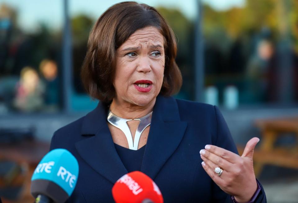 Sinn Fein leader Mary Lou McDonald (Damien Storan/PA) (PA Wire)