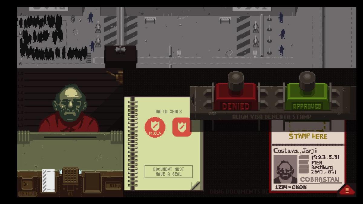 Papers, Please marks 10th anniversary with official Game & Watch style  demake