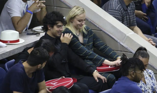 Sophie Turner and Joe Jonas Go Full PDA at US Open 2018