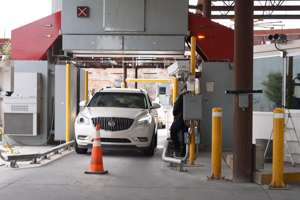 border drug detection vehicle car scanner (NBC News)