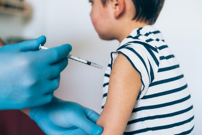 Unsure whether to give your kid the flu shot? Experts say it's more important than ever in the time of COVID-19. (Getty Images) 