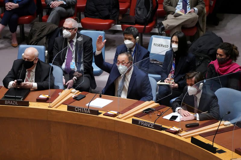 U.N. Security Council votes on calling special General Assembly session