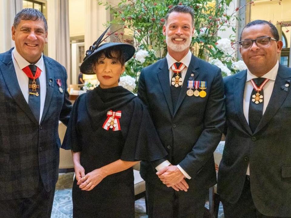 Sandra Oh Queen Elizabeth II funeral