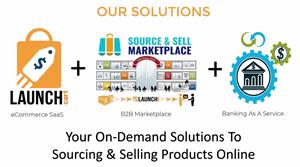Launch Cart's On-Demand Solutions for Sourcing and Selling Products Online offer a freemium model making it easier for entrepreneurs to launch their eCommerce business.