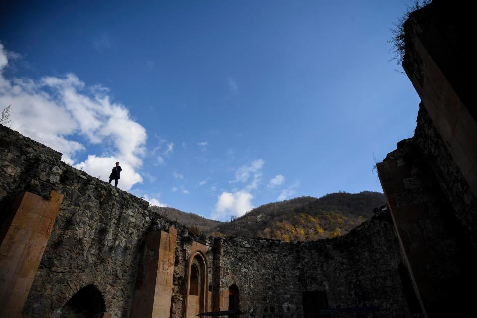 El monasterio que pasa de Armenia a Azerbaiyán tras el alto el fuego